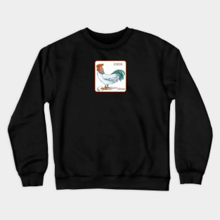 Cock rooster 365 days outfit Crewneck Sweatshirt